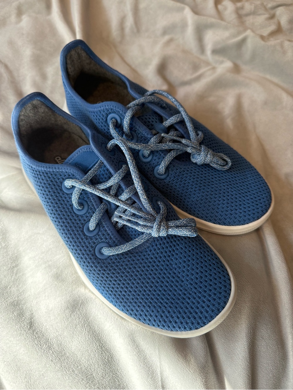 allbirds Women’s Blue Knit Casual Sneakers